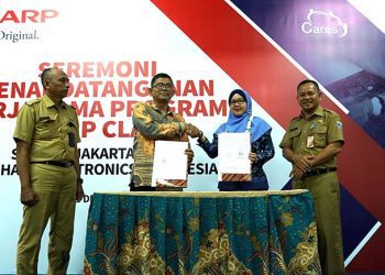 Sharp Indonesia Dukung Program Revitalisasi SMK Pemprov DKI Jakarta