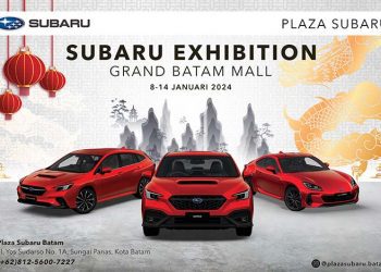 Subaru Exhibition di Grand Batam Mall hadir dengan Program Imlek dan Harga Terbaru Batam