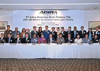 Adira Finance Memperoleh Fasilitas Pinjaman Sindikasi Sejumlah USD300 Juta