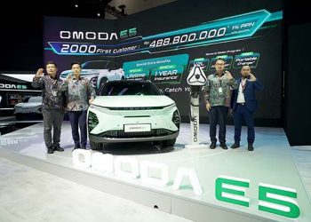 Chery Tambahkan Kuota Harga Spesial OMODA E5 Menjadi 2.000 Unit di Ajang IIMS 2024