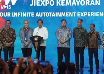 Sehari Setelah Pemilu, Presiden Jokowi Meresmikan Pameran Otomotif Akbar Tahunan IIMS 2024