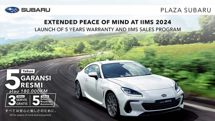 Subarau Luncurkan Garansi Resmi 5-Tahun & Harga Subaru BRZ Model Year 2024