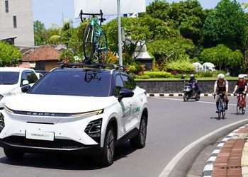 OMODA E5 Menjadi Mobil Resmi Pengawal pada Kompetisi Olahraga Internasional, Sportel Bali Triathlon 2024