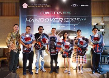 Chery Lakukan Serah Terima Chery OMODA E5 untuk Konsumen Medan