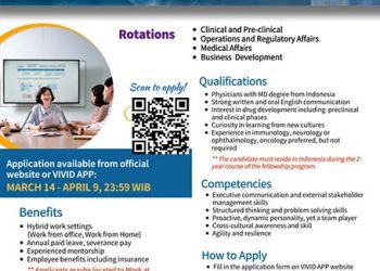 HanAll Biopharma Membuka Pendaftaran Program Fellowship 2024 Bidang Industri Farmasi untuk Dokter Indonesia