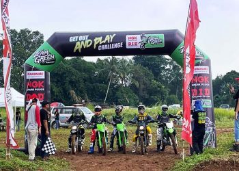 NGK, DID & Team Green Kawasaki kolaborasi di Event Get Out & Play Challenge