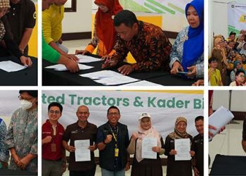 United Tractors dan Komunitas serta Kader Binaan Tandatangani Kerja Sama untuk Wujudkan Pembangunan Berkeberlanjutan