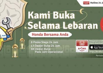 Sambut Lebaran 2024, Honda Siapkan Layanan Posko dan Dealer Siaga di Berbagai Daerah