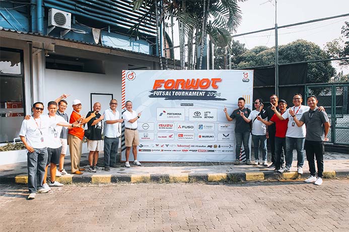 Turnamen Futsal FORWOT 2024 Pertama Banjir Dukungan dari Industri Otormotif