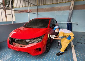 Honda Resmikan Ekspansi Layanan Bodi dan Cat di Honda Mitra Lenteng Agung