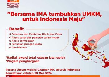 Tinggal 3 Hari Lagi, Daftarkan UMKM Anda pada IMA UMKM Award 2024