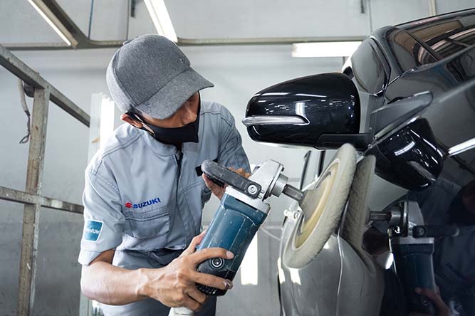 Eksterior Mobil Tidak Mulus Pasca Mudik, Di Sini Solusi Perbaikannya