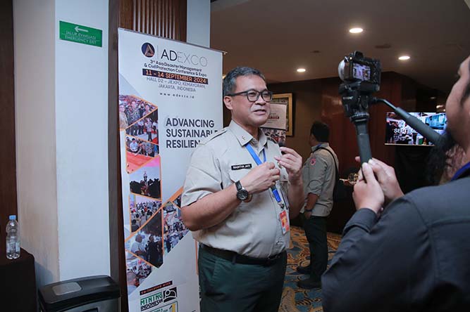 ADEXCO Seri Ketiga Hadir di Jakarta untuk Mendukung Industrialisasi Penanggulangan Bencana