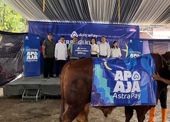 AstraPay bersama FIFGROUP, Maucash, dan Asuransi Astra mengadakan program Tebar Kurban Nusantara