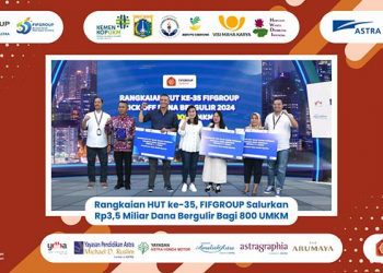 Rangkaian HUT ke-35, FIFGROUP Salurkan Rp3,5 Miliar Dana Bergulir Bagi 800 UMKM