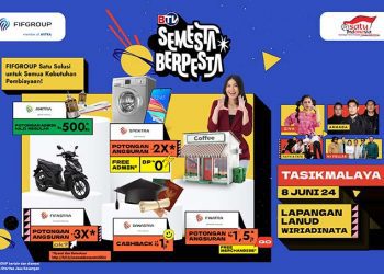 FIFGROUP Hadirkan Festival Musik Sembari Penuhi Segala Kebutuhan Pembiayaan di Semesta Berpesta Tasikmalaya