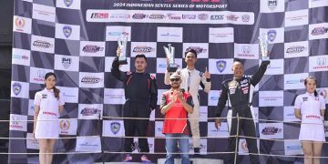 Duo Pembalap Muda Tim Honda Racing Indonesia Dominasi Putaran Kedua Kejurnas Balap Mobil ISSOM Musim 2024