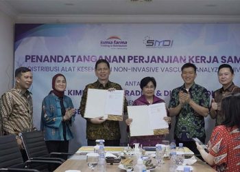 KFTD Berkolaborasi dengan SMDI Distribusikan Detektor Dini Non-Invasive Vascular Analyzer (NIVA)