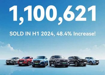 Chery Bukukan Penjualan Lebih dari 1 Juta Kendaraan di Semester ke-1 2024