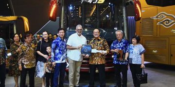 Mercedes-Benz Bus 0500RSD 2445 Pertama di Asia Hadir di Indonesia pada Perhelatan GIIAS 2024