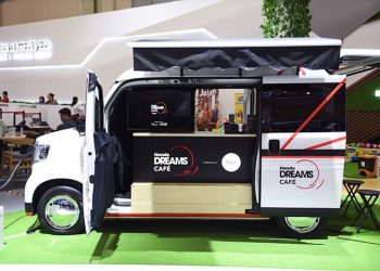GIIAS 2024, Honda Tampilkan Mobile Café Elektrik Pertama Honda di Dunia