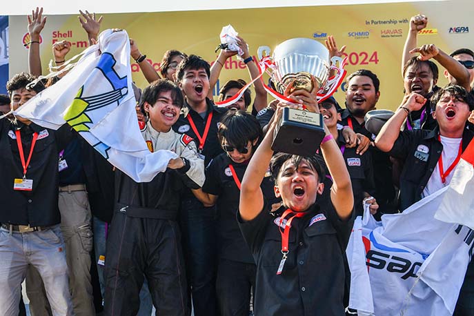 Tim Pelajar Indonesia Raih Posisi Puncak di Kejuaraan Regional Shell Eco-Marathon Asia-Pacific and The Middle East 2024