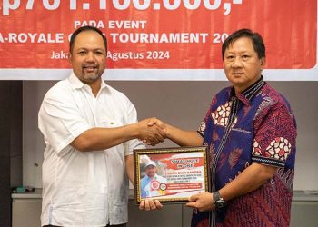 Asuransi Sinar Mas Bayar Klaim Hole In One BCA Royale Open Tournament 2024 sebesar Rp 701.100.000,- dalam 3 Hari