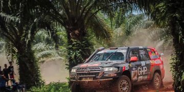Toyota Land Cruiser 200 jadi andalah Julian Johan di AXCR 2024 (Foto : Jejelogy GHP)