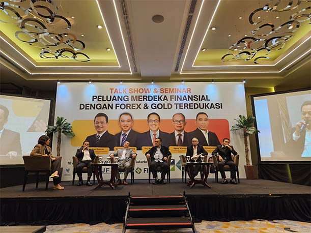 JFX, FINEX, KBI dan Bappebti Menggelar Seminar Forex dan Gold dalam rangka Bulan Literasi PBK 2024
