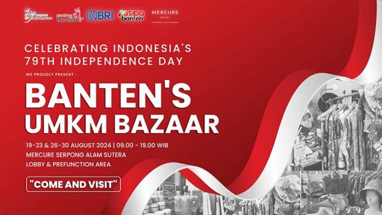 Mercure Serpong Alam Sutera dan Asipa Kembali Berkolaborasi Semarakkan 17-an Menggelar UMKM Bazar se-Banten