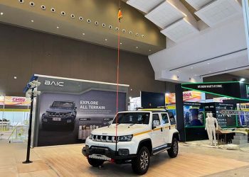 BJ40 Plus Mining Edition Hadir di Mining Indonesia Exhibition 2024