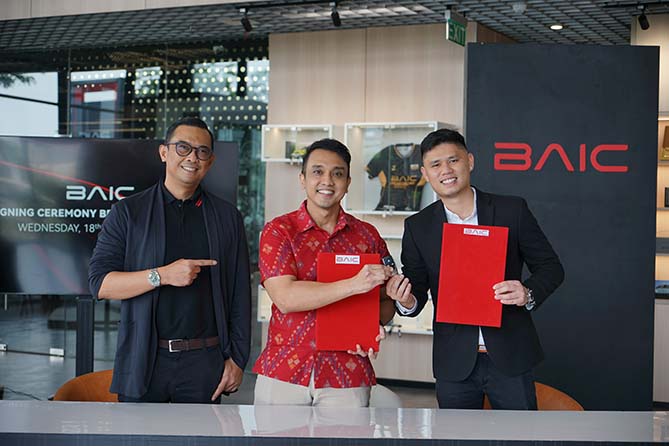 Aiman Witjaksono Didaulat Sebagai Brand Ambassador BAIC Indonesia