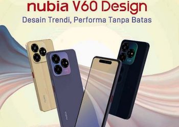 nubia V60 Design Segera Hadir di Indonesia