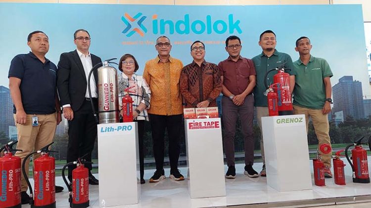 PT. Indolok Bakti Utama Luncurkan APAR Mobil Listrik Terbaru Gunnebo Fire Extinguisher Lith-PRO