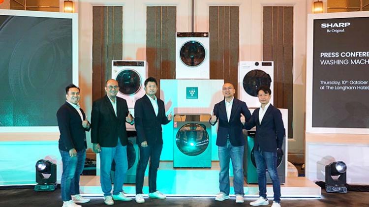 Sharp Luncurkan Rangkaian Mesin Cuci Front Loading Canggih