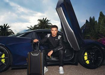 TUMI Gandeng Lando Norris Kampanyekan Koleksi Terbaru Turin dan Alpha X