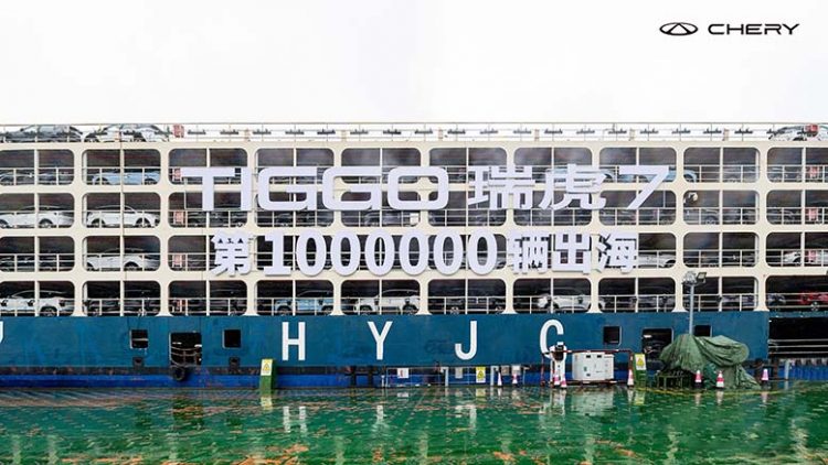 Ekspor Chery TIGGO 7 ke-1 juta Menjadi Tonggak Sejarah Ekspansi di Pasar Global