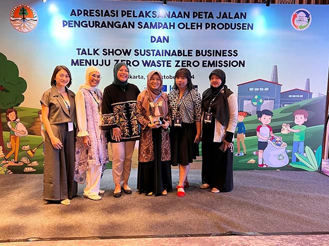 GCPI Raih Penghargaan KLHK atas Komitmen Pengurangan Sampah Hingga 30%