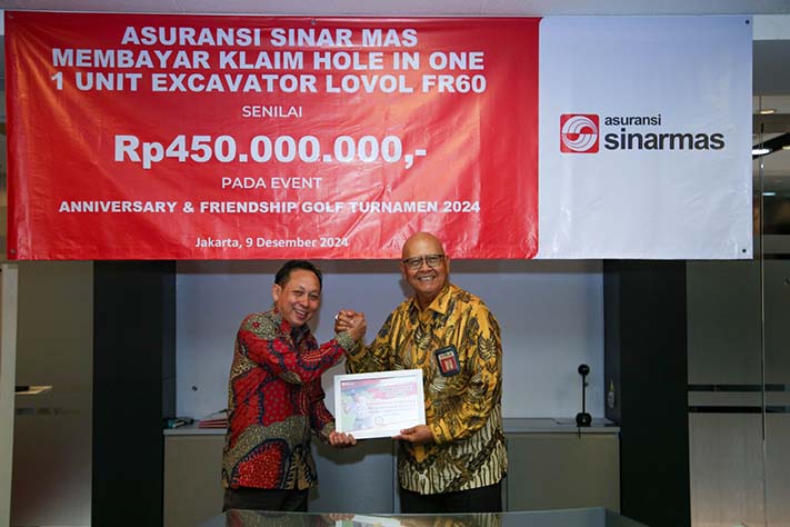 Hanya Dalam 2 Hari Kerja, Asuransi Sinar Mas Bayar Klaim Hole In One Senilai 450 Juta