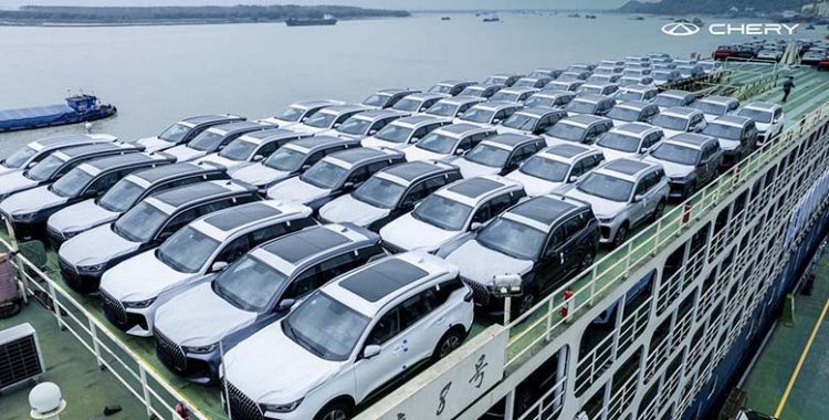 Chery Group Bukukan Penjualan Bulanan Secara Global Tumbuh 32,2%
