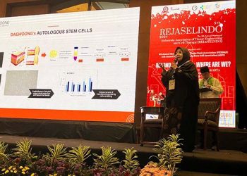 Daewoong Paparkan Produk Terapi Sel Punca dan Teknologi SVF dalam PIT REJASELINDO
