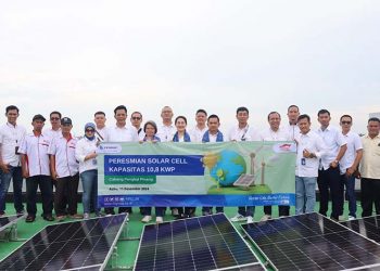 FIFGROUP Pasang Panel Surya ke-27 FIFGROUP di Pangkal Pinang