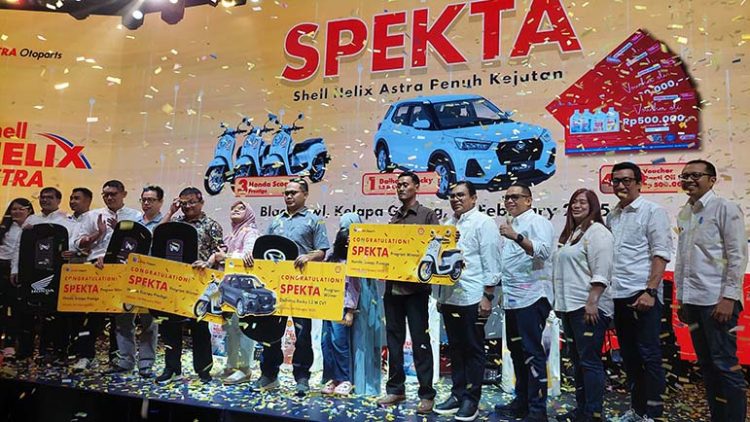 Astra Otoparts dan Shell Indonesia Umumksn Pemenang Grand Prize Program Shel Helis Astra Penuh Kejutan