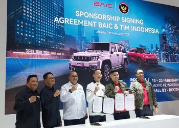 BAIC Dukung Tim Indonesia di Panggung Dunia