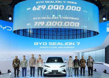 BYD Sealion 7 Resmi Diluncurkan di IIMS 2025, SUV Listrik Inovatif dengan Desain Futuristik dan Teknologi Canggih