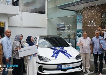 Berawal Beli STARGAZER di Hyundai Gowa, Beruntung Dapat Bonus Bawa Pulang Hyundai IONIQ 6