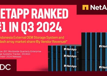 NetApp Raih Posisi Puncak di Segmen Pasar All-Flash Array dan Open Networked di Indonesia pada Q3 2024