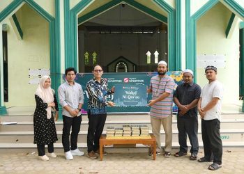 ASM Syariah Donasi Wakaf Al-Qur’an serta Bantuan Paket Idul Fitri di Banda Aceh dan Lhokseumawe