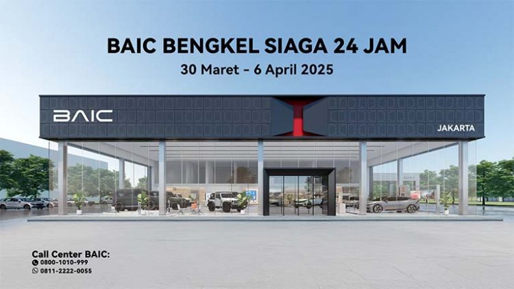 BAIC Hadirkan Program Bengkel Siaga 24 Jam