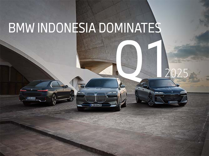 Penjualan Q1 2025 BMW Indonesia Meningkat 7,7% (YoY)